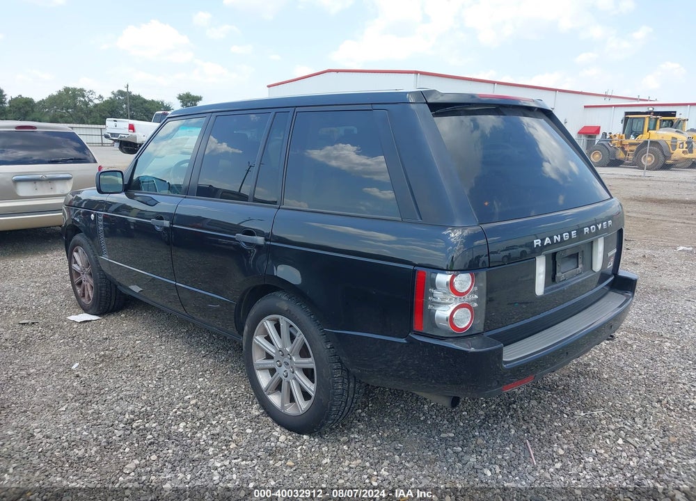 2010 LAND ROVER RANGE ROVER SUPERCHARGED VIN: SALMF1E41AA312172