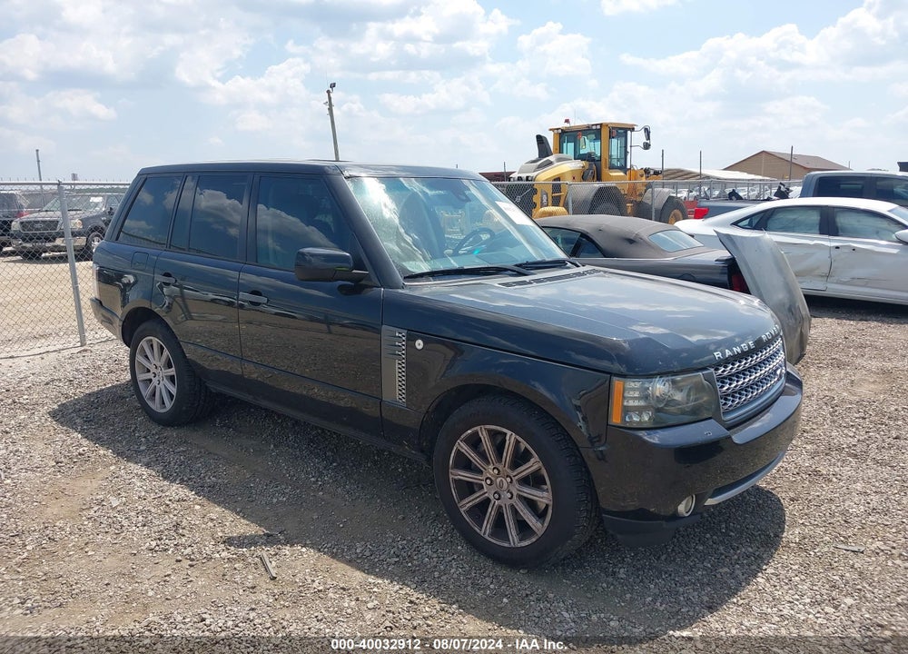 2010 LAND ROVER RANGE ROVER SUPERCHARGED VIN: SALMF1E41AA312172