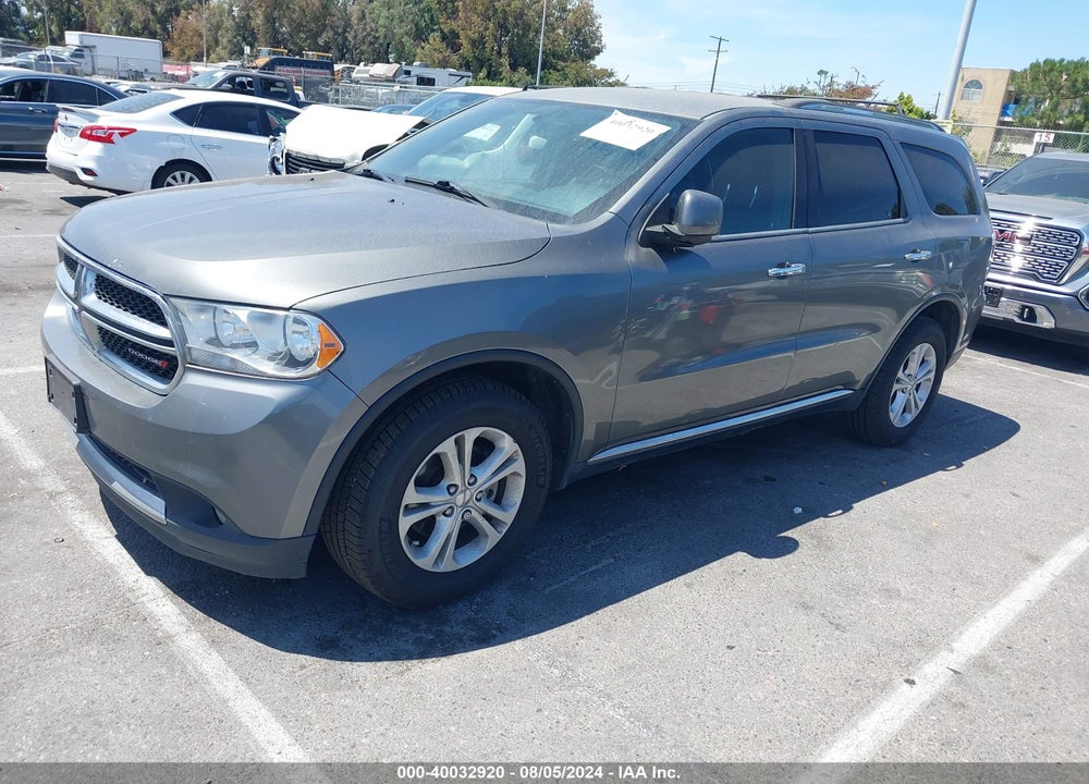 2013 DODGE DURANGO CREW VIN: 1C4RDHDG2DC611296