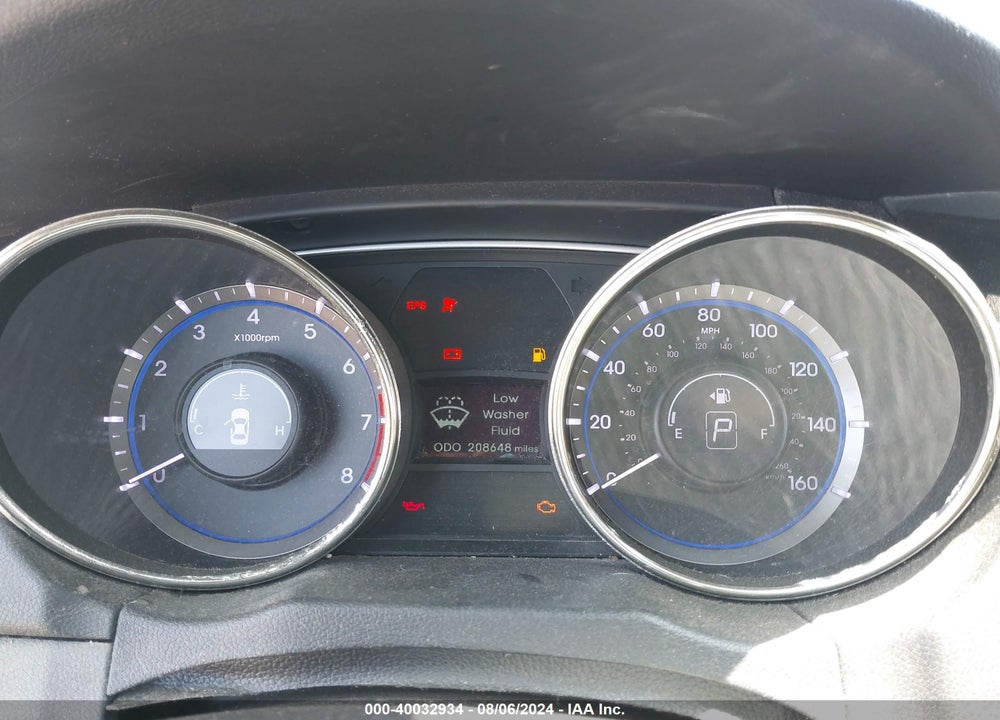 2012 HYUNDAI SONATA LIMITED VIN: 5NPEC4AC6CH314479