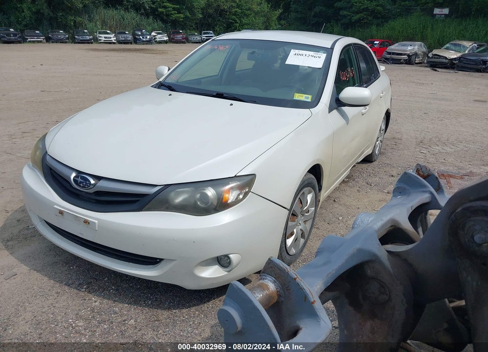 2011 SUBARU IMPREZA 2.5I VIN: JF1GE6A66BH503080