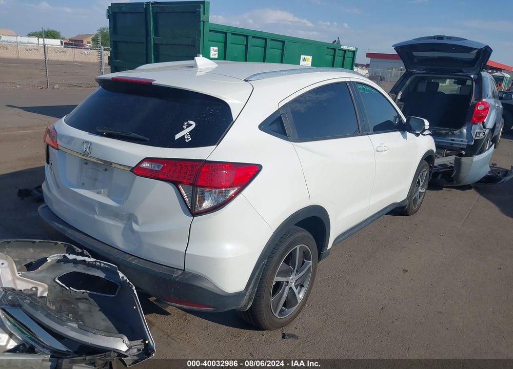 2022 HONDA HR-V 2WD EX VIN: 3CZRU5H57NM744637