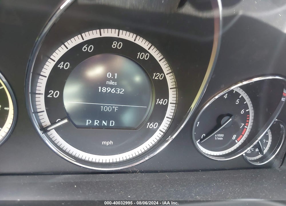 2011 MERCEDES-BENZ E 550 VIN: WDDKJ7CB7BF072332