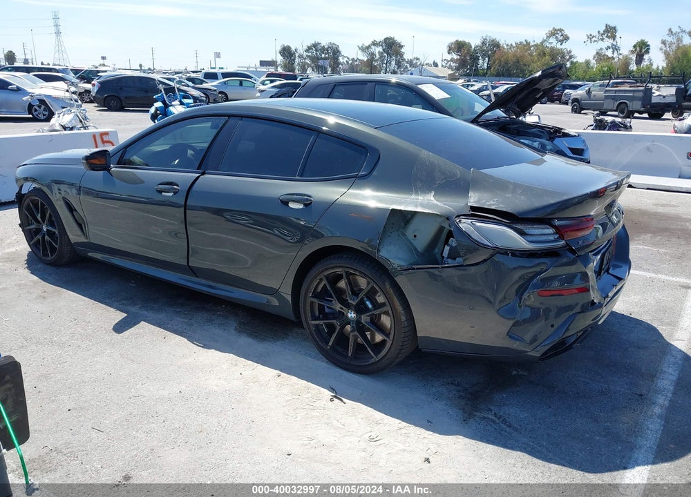 2022 BMW M850I GTAN COUPE XDRIVE VIN: WBAGV8C06NCH71689