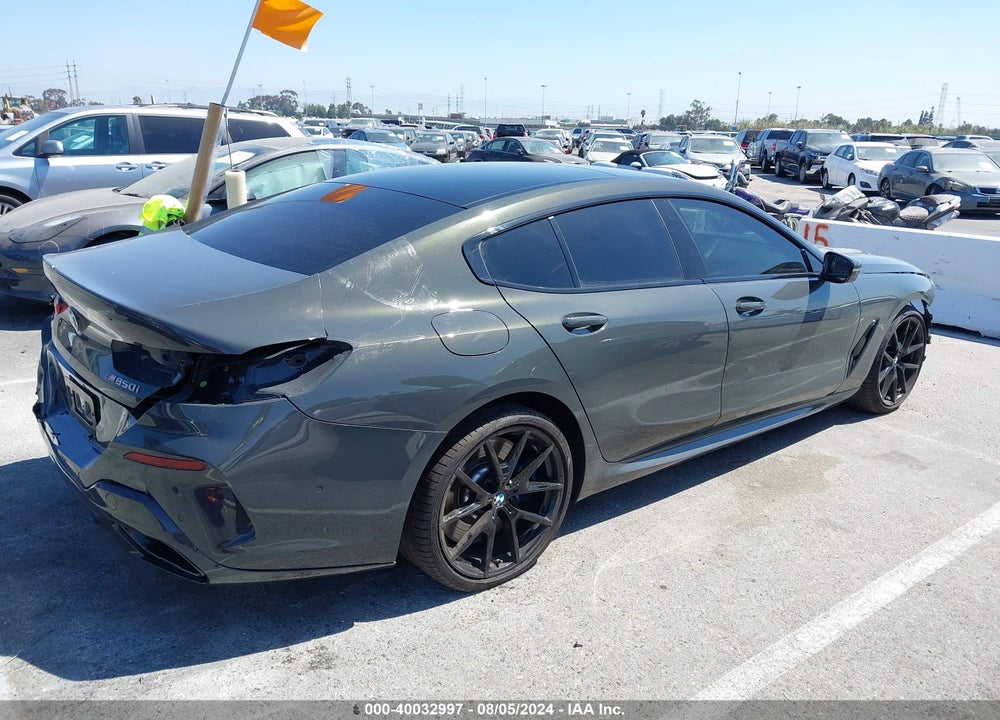 2022 BMW M850I GTAN COUPE XDRIVE VIN: WBAGV8C06NCH71689