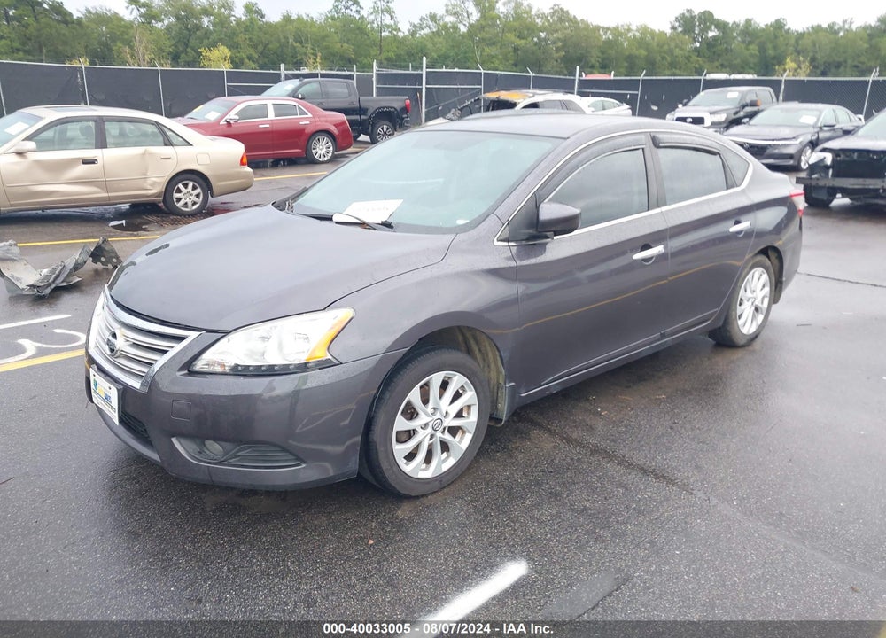 2015 NISSAN SENTRA SV VIN: 3N1AB7APXFL644140