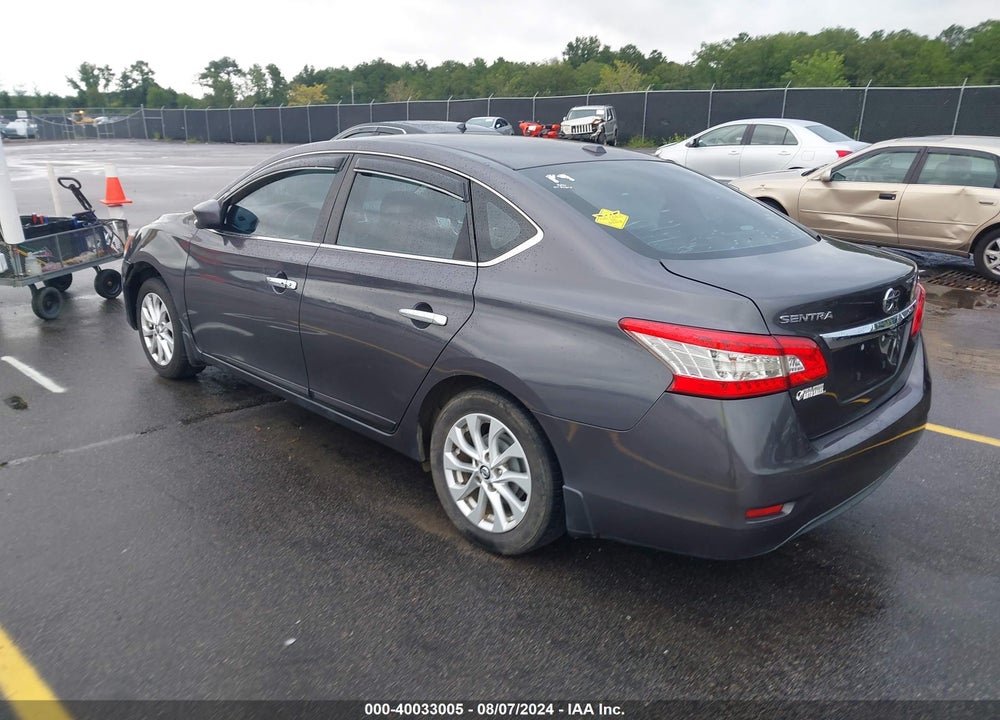 2015 NISSAN SENTRA SV VIN: 3N1AB7APXFL644140