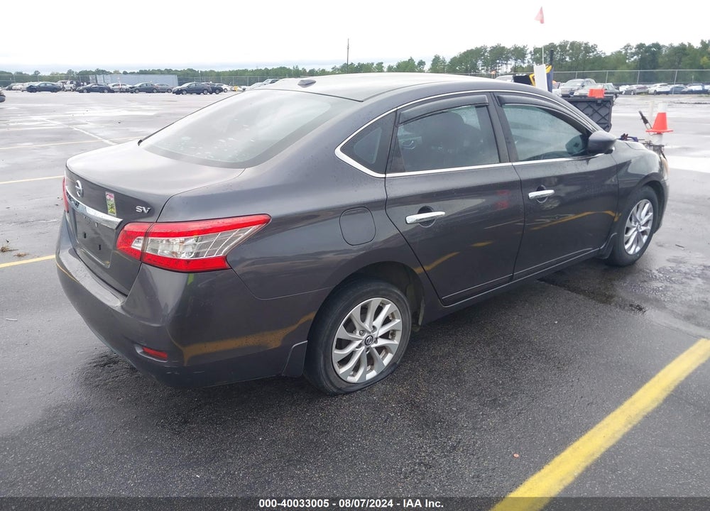 2015 NISSAN SENTRA SV VIN: 3N1AB7APXFL644140