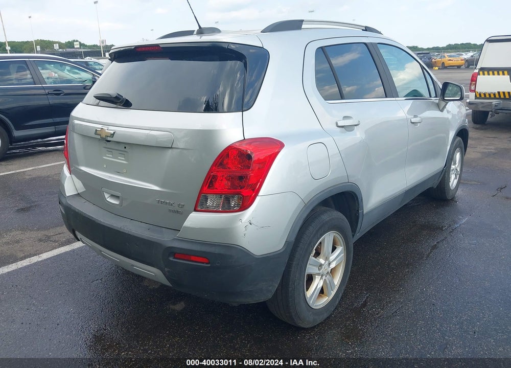 2016 CHEVROLET TRAX LT VIN: KL7CJPSB9GB760716