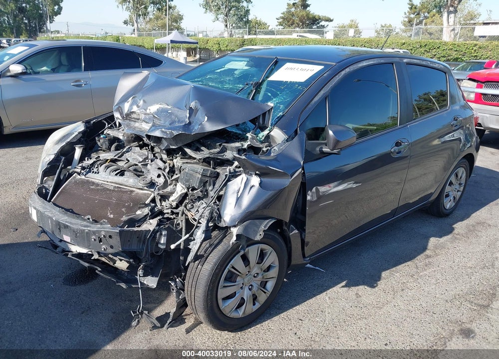 2014 TOYOTA YARIS LE (TMC/CBU PLANT) VIN: JTDKTUD33ED575365