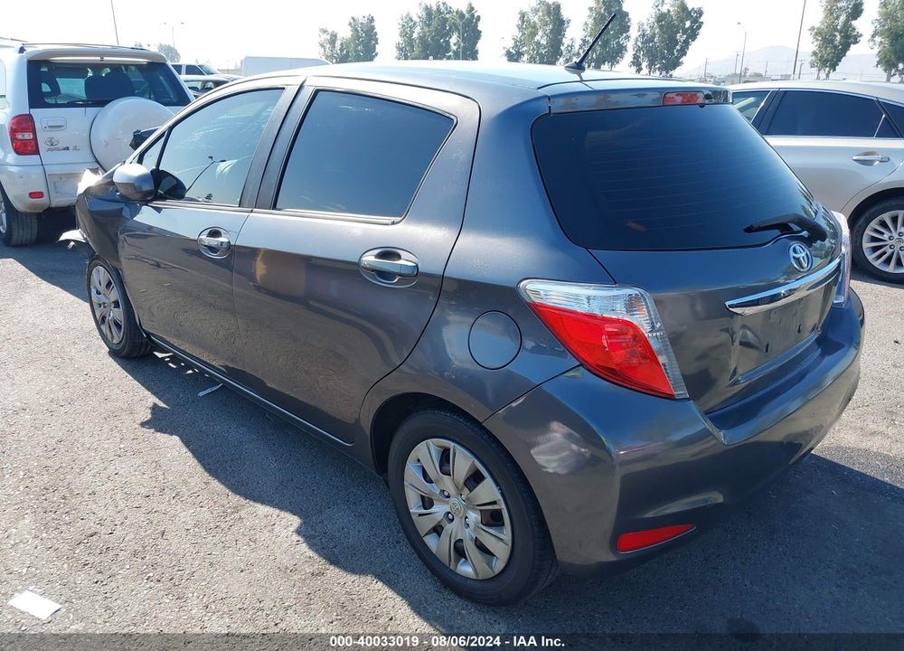 2014 TOYOTA YARIS LE (TMC/CBU PLANT) VIN: JTDKTUD33ED575365