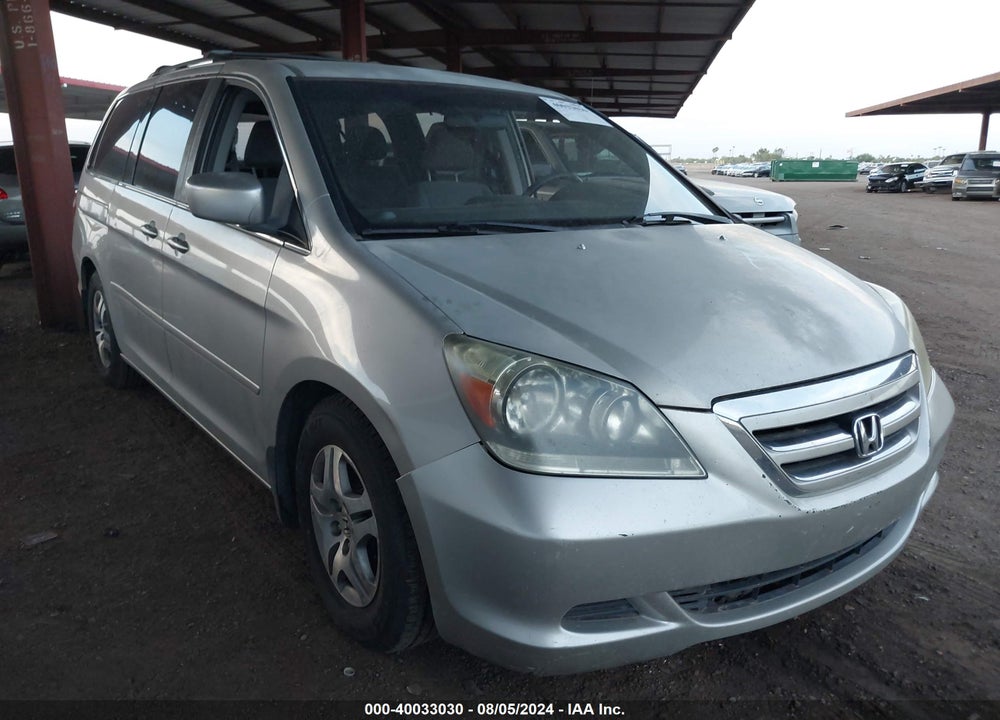 2005 HONDA ODYSSEY EX VIN: 5FNRL38455B065779