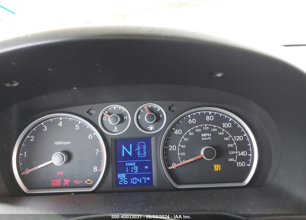 2009 HYUNDAI ELANTRA TOURING VIN: KMHDC86E49U025477