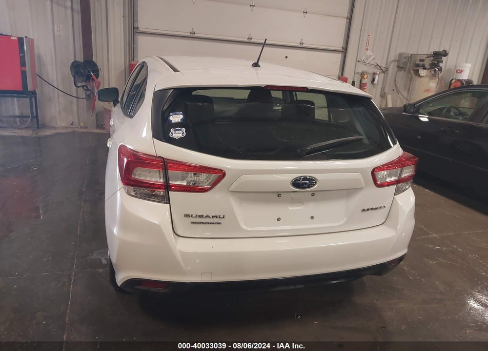 2019 SUBARU IMPREZA 2.0I VIN: 4S3GTAA65K3737274