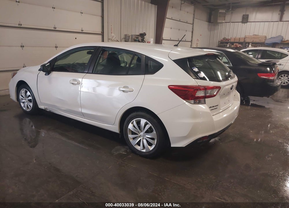 2019 SUBARU IMPREZA 2.0I VIN: 4S3GTAA65K3737274