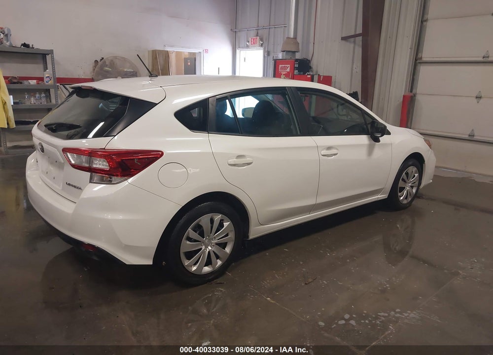 2019 SUBARU IMPREZA 2.0I VIN: 4S3GTAA65K3737274