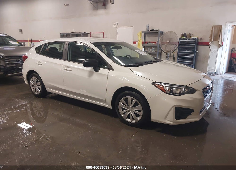2019 SUBARU IMPREZA 2.0I VIN: 4S3GTAA65K3737274