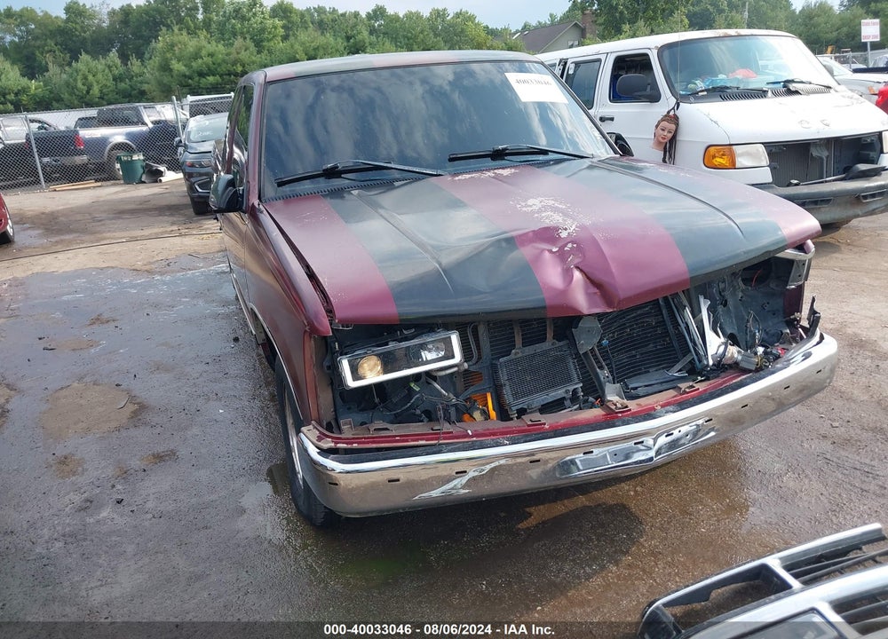1998 CHEVROLET C1500 FLEETSIDE VIN: 2GCEC19R3W1183380