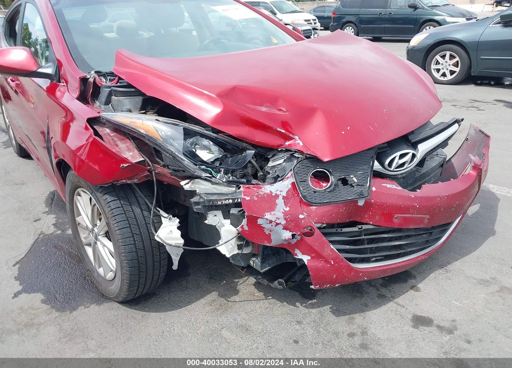 2014 HYUNDAI ELANTRA SE VIN: 5NPDH4AE8EH543084