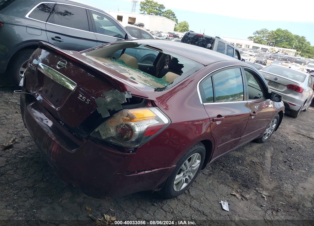 2012 NISSAN ALTIMA 2.5 S VIN: 1N4AL2AP3CN511850