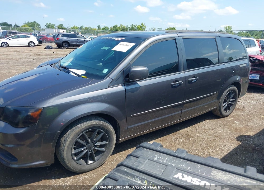 2016 DODGE GRAND CARAVAN SXT VIN: 2C4RDGCG6GR367112