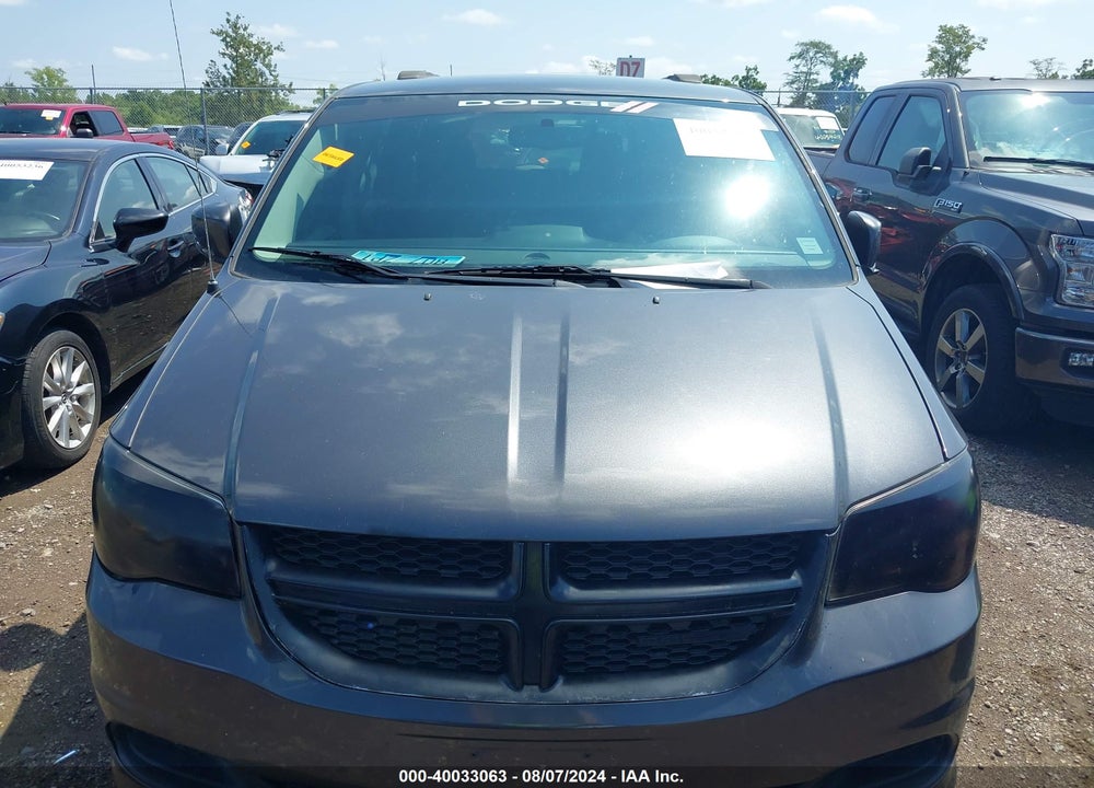 2016 DODGE GRAND CARAVAN SXT VIN: 2C4RDGCG6GR367112