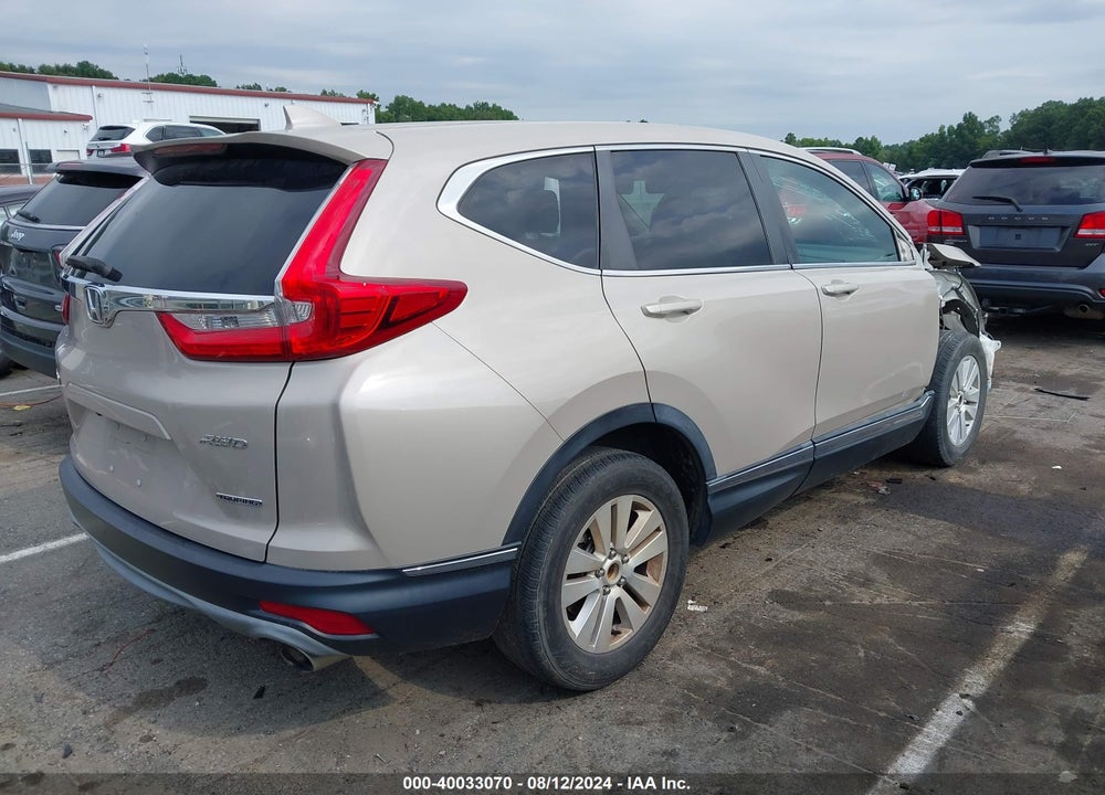 2018 HONDA CR-V TOURING VIN: 5J6RW2H99JL014798
