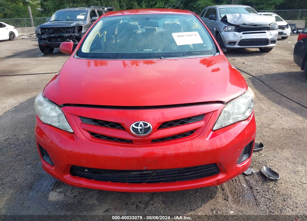 2012 TOYOTA COROLLA LE VIN: 5YFBU4EE6CP042241