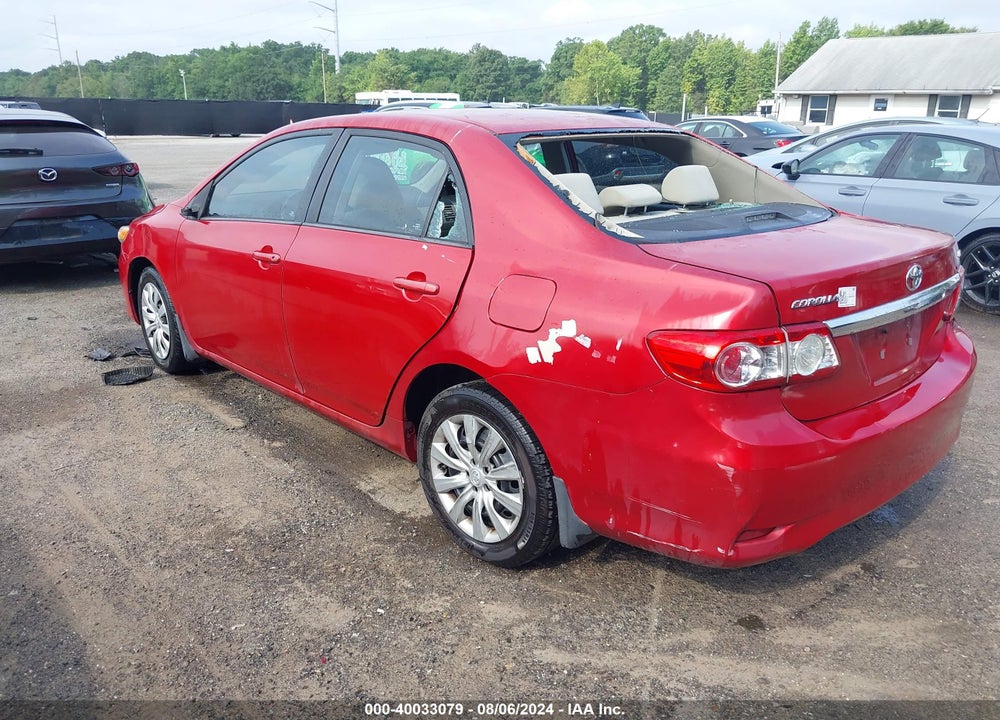 2012 TOYOTA COROLLA LE VIN: 5YFBU4EE6CP042241