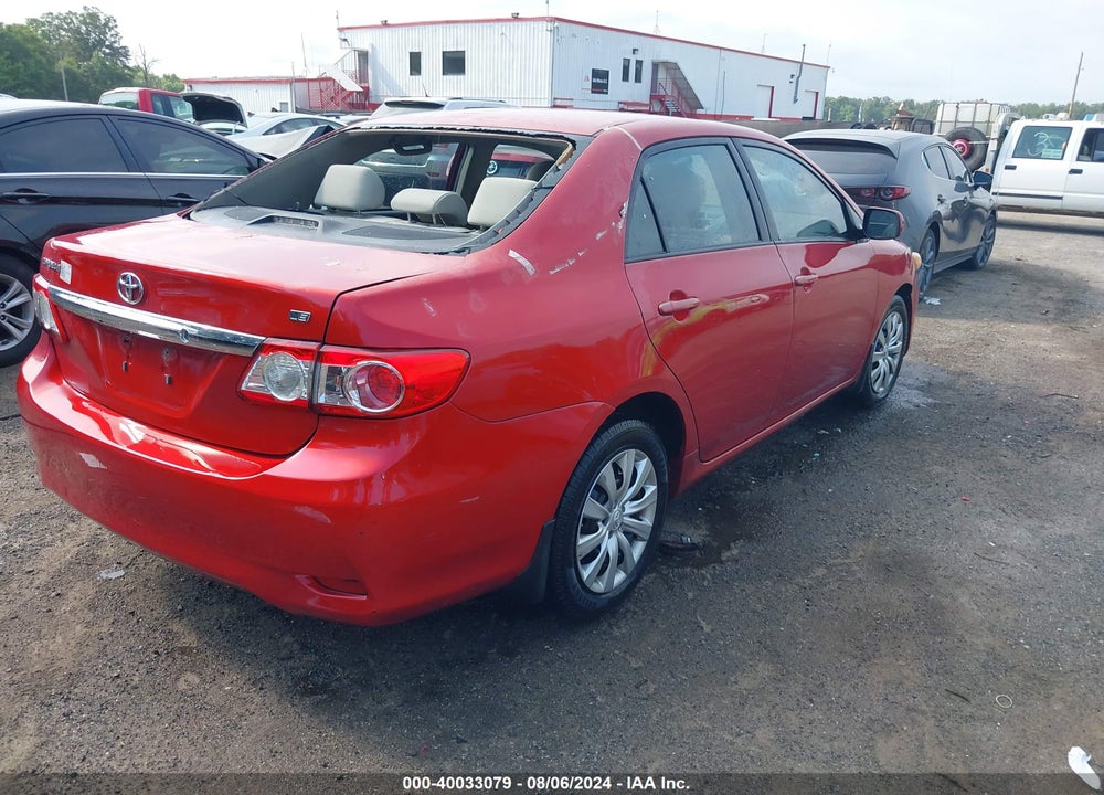 2012 TOYOTA COROLLA LE VIN: 5YFBU4EE6CP042241