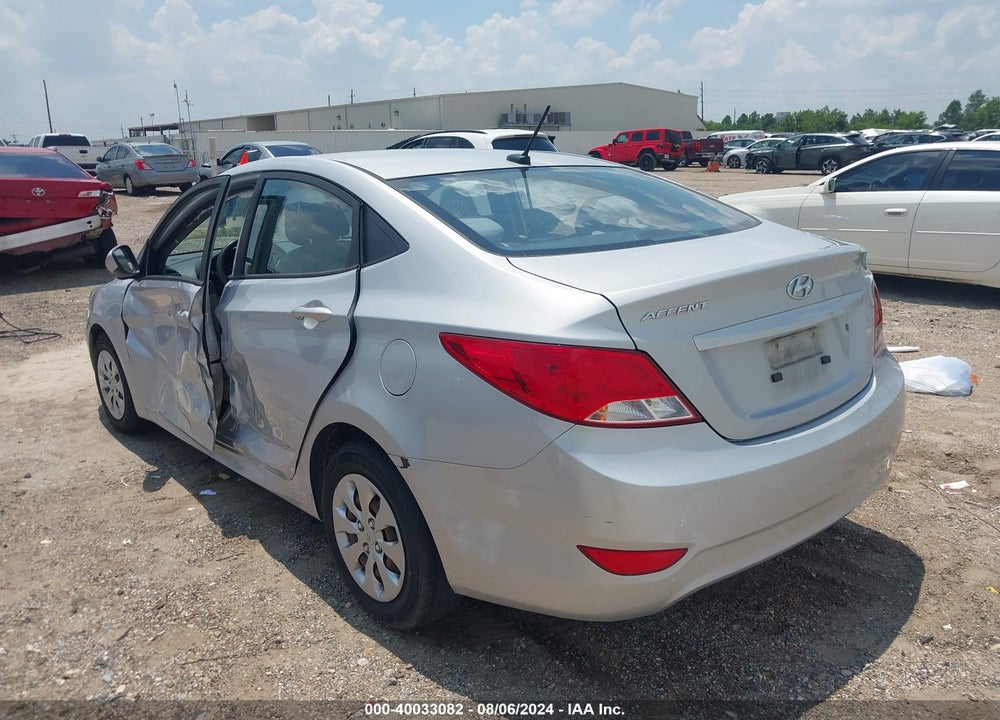 2016 HYUNDAI ACCENT SE VIN: KMHCT4AE8GU066932