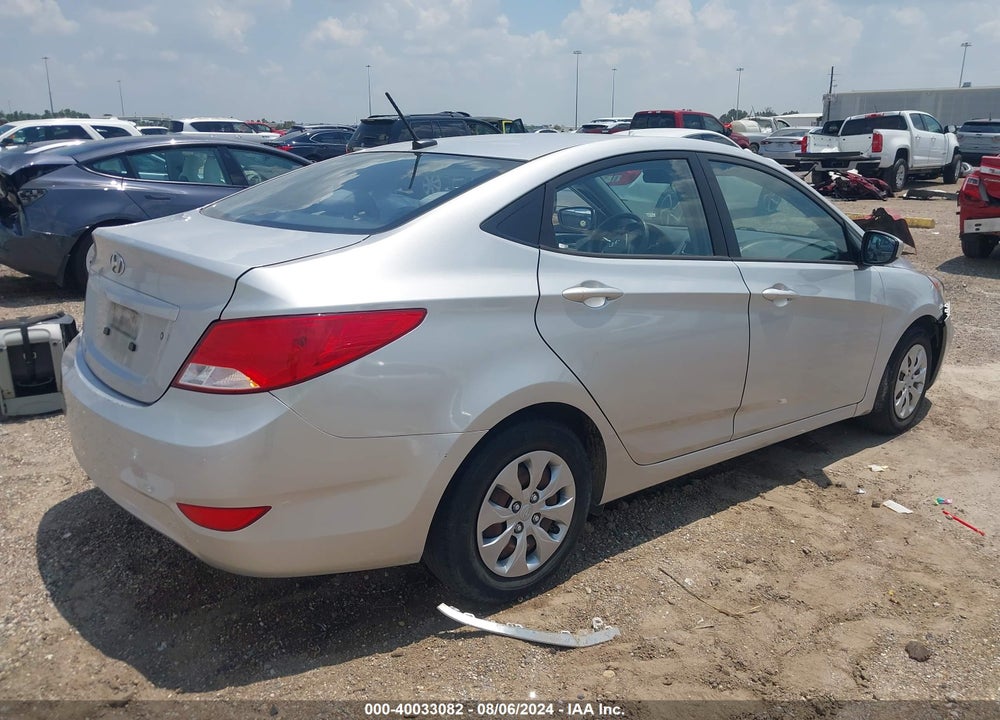 2016 HYUNDAI ACCENT SE VIN: KMHCT4AE8GU066932