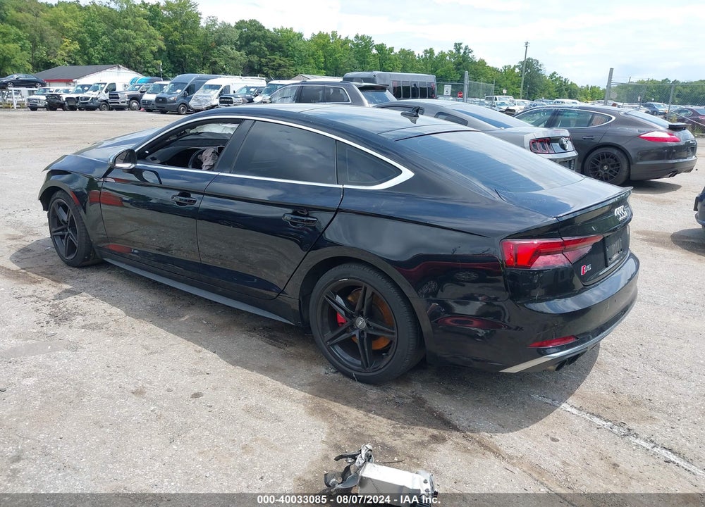 2018 AUDI S5 3.0T PREMIUM PLUS VIN: WAUC4CF56JA038766