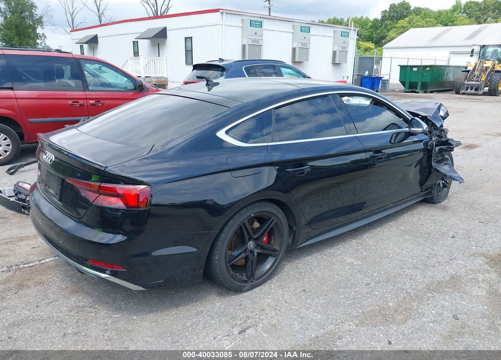 2018 AUDI S5 3.0T PREMIUM PLUS VIN: WAUC4CF56JA038766
