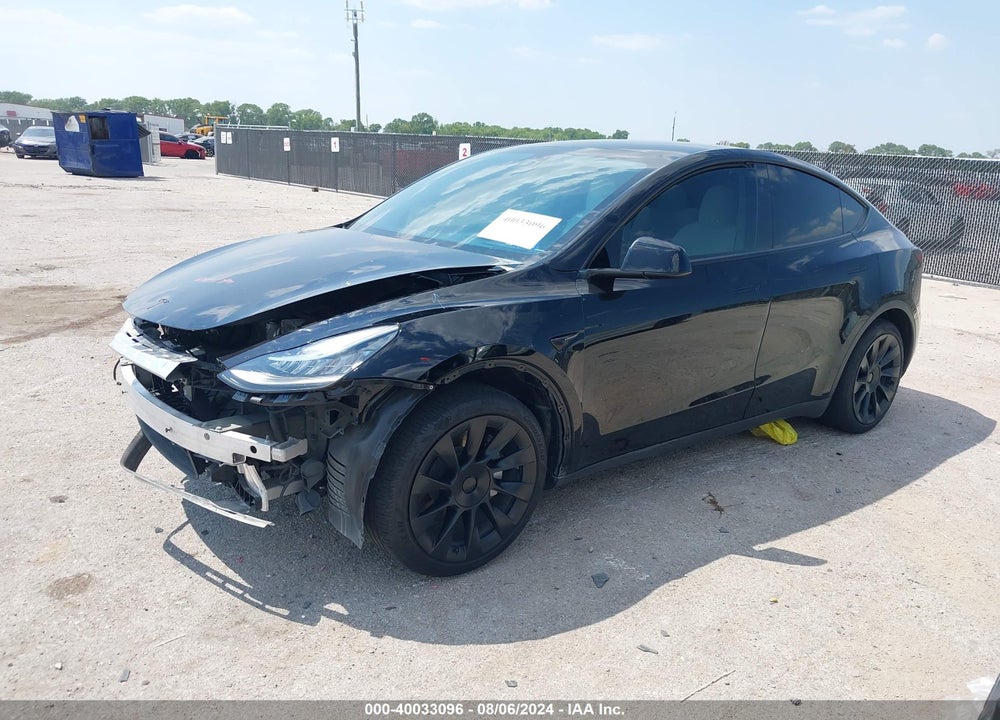 2023 TESLA MODEL Y AWD/LONG RANGE DUAL MOTOR ALL-WHEEL DRIVE VIN: 7SAYGAEE8PF602510