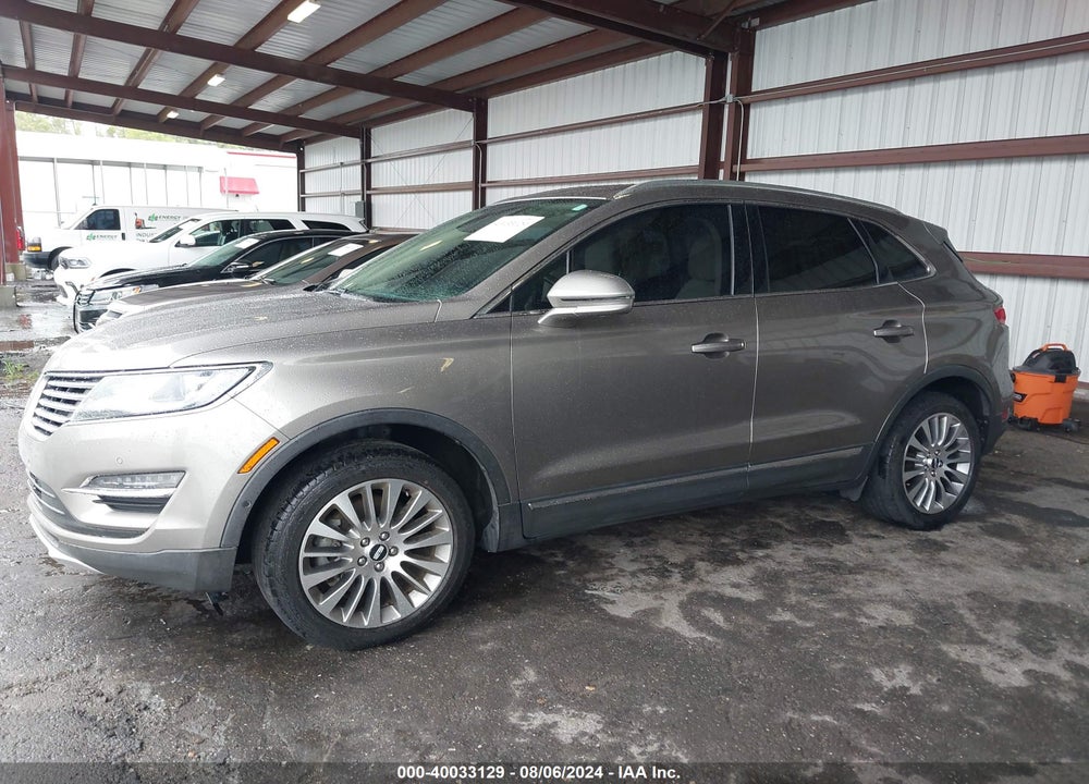 2017 LINCOLN MKC RESERVE VIN: 5LMCJ3C94HUL34339