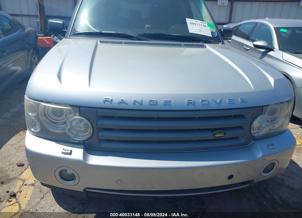 2009 LAND ROVER RANGE ROVER HSE VIN: SALME15439A304413