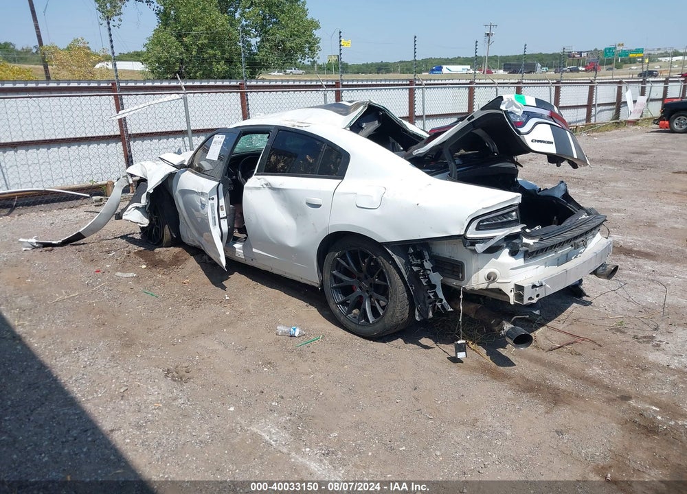 2016 DODGE CHARGER SRT HELLCAT VIN: 2C3CDXL97GH338851