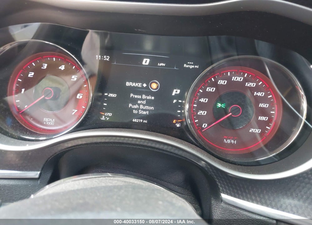 2016 DODGE CHARGER SRT HELLCAT VIN: 2C3CDXL97GH338851