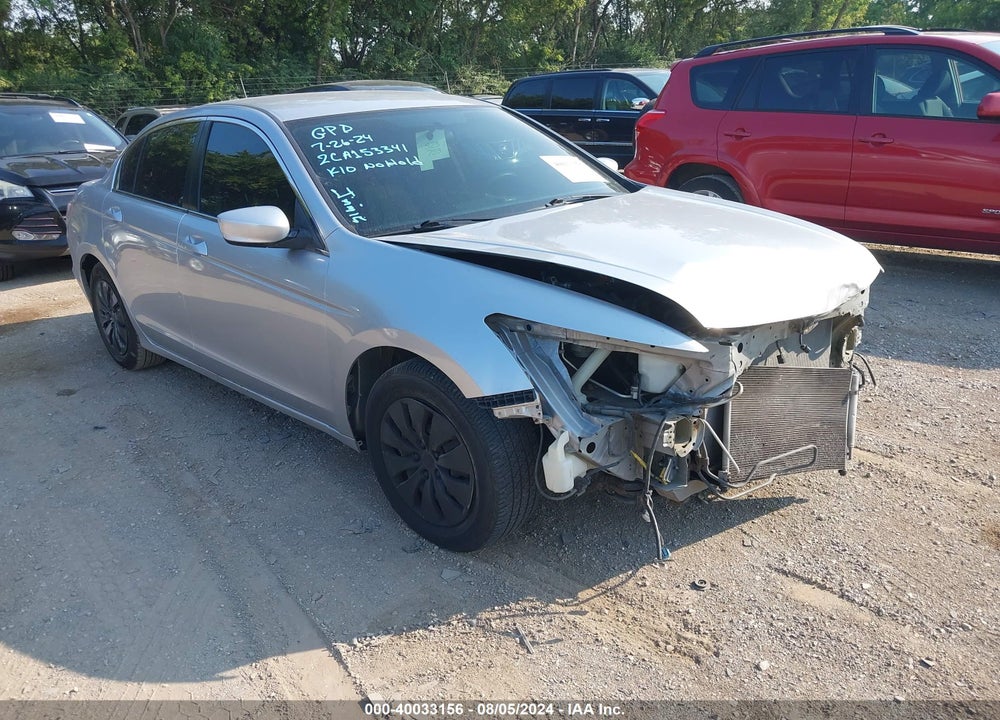2012 HONDA ACCORD 2.4 LX VIN: 1HGCP2F32CA153341