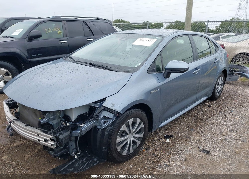 2021 TOYOTA COROLLA HYBRID LE VIN: JTDEAMDE6MJ015490