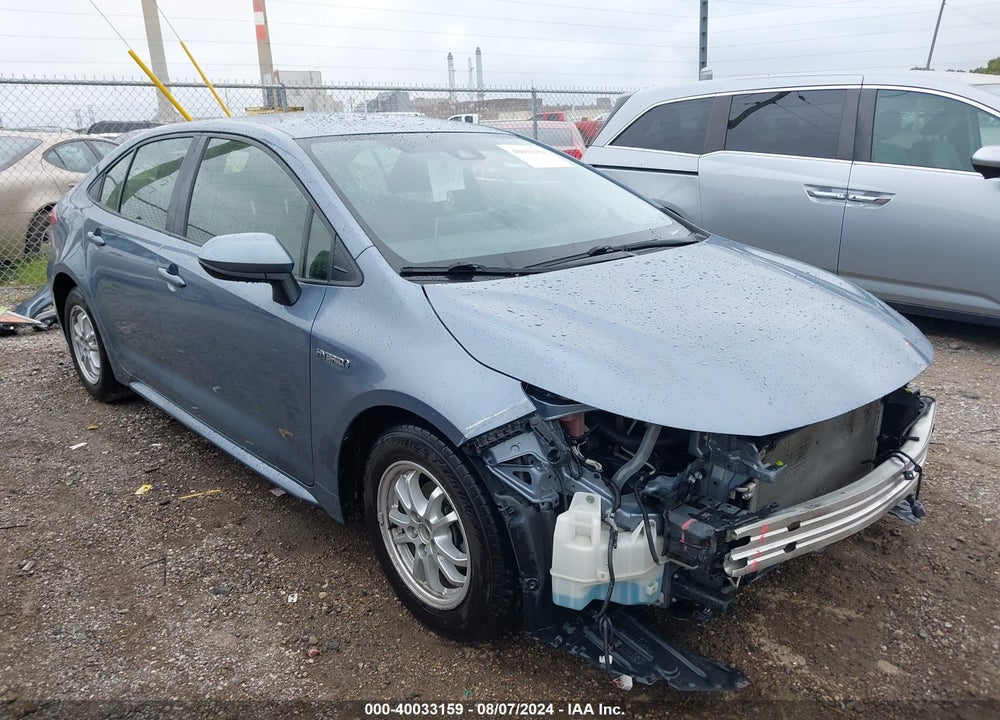 2021 TOYOTA COROLLA HYBRID LE VIN: JTDEAMDE6MJ015490