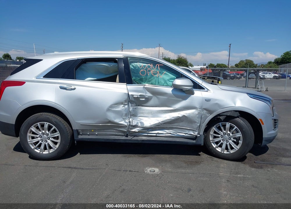 2018 CADILLAC XT5 STANDARD VIN: 1GYKNBRSXJZ219291