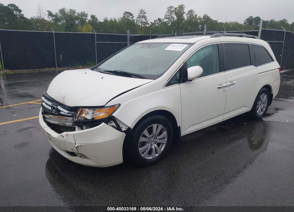2016 HONDA ODYSSEY EX-L VIN: 5FNRL5H64GB010983