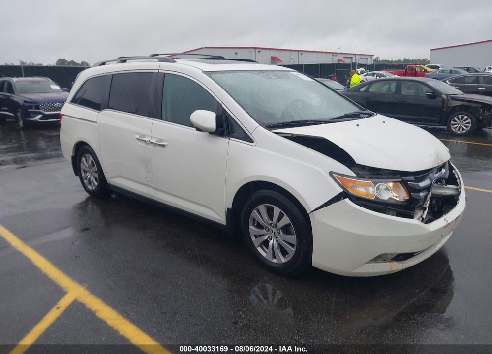 2016 HONDA ODYSSEY EX-L VIN: 5FNRL5H64GB010983