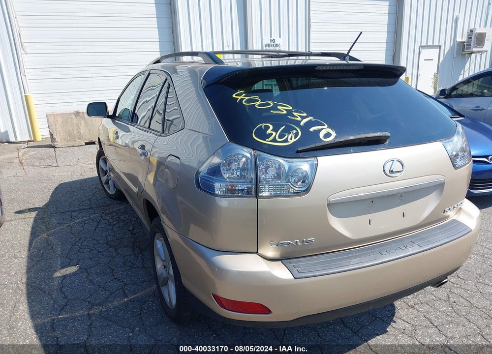 2007 LEXUS RX 350 VIN: 2T2HK31UX7C036628