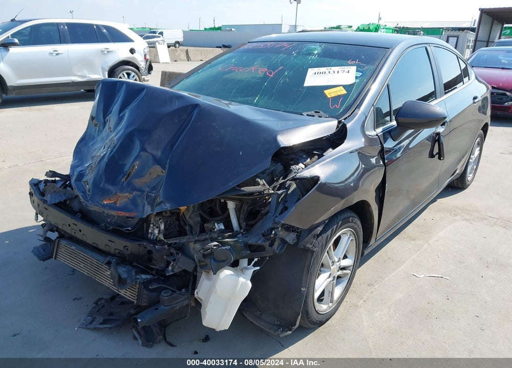 2016 CHEVROLET CRUZE LT AUTO VIN: 1G1BE5SM2G7231063