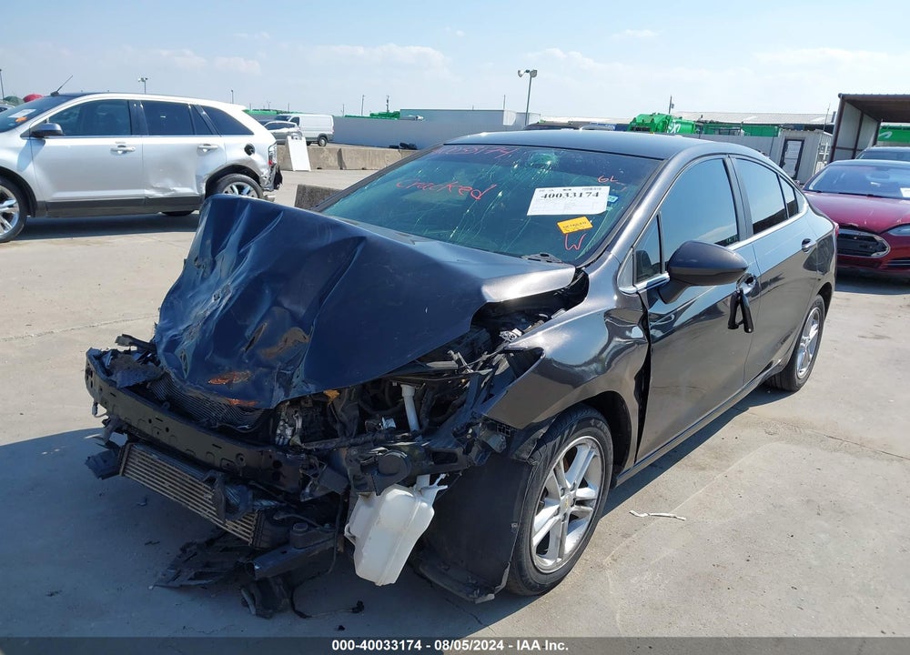 2016 CHEVROLET CRUZE LT AUTO VIN: 1G1BE5SM2G7231063