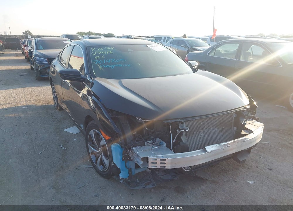 2019 HONDA CIVIC LX VIN: 19XFC2F65KE048595