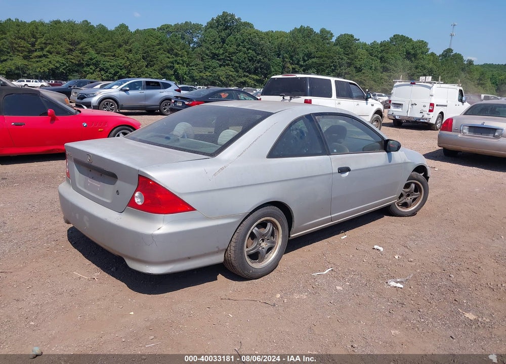 2004 HONDA CIVIC VP VIN: 1HGEM21194L043058